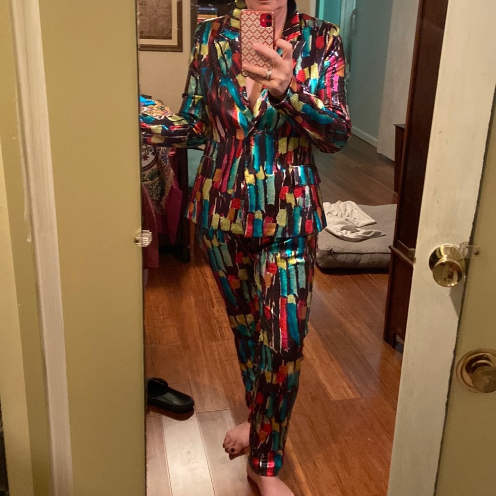 Sequin suit